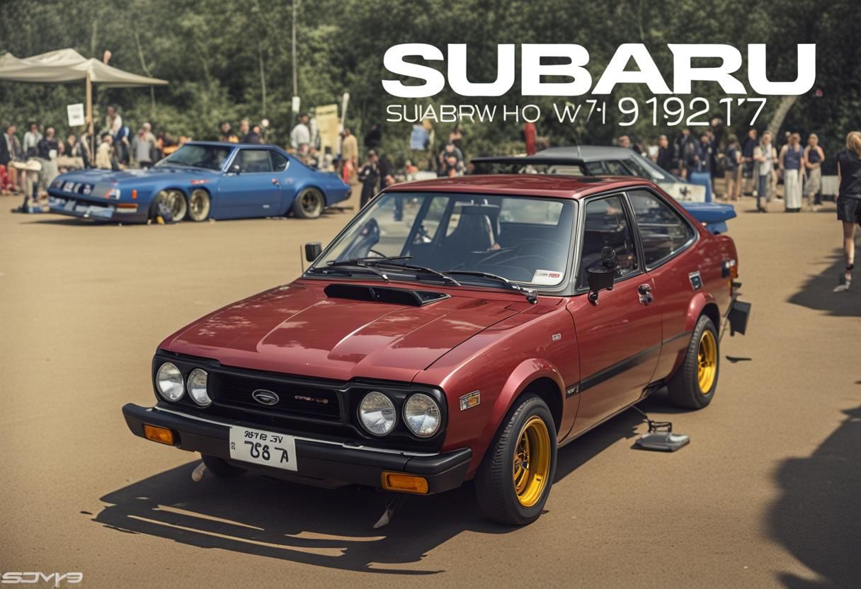 1977 Subaru GSR at Autoshow: 8K Lens