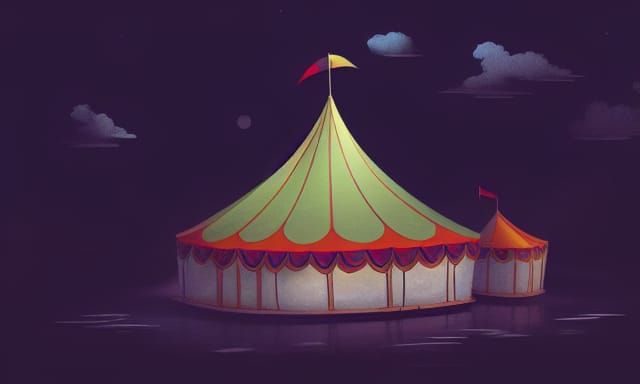 Magical Circus City in the Sky, Studio Ghibli Style