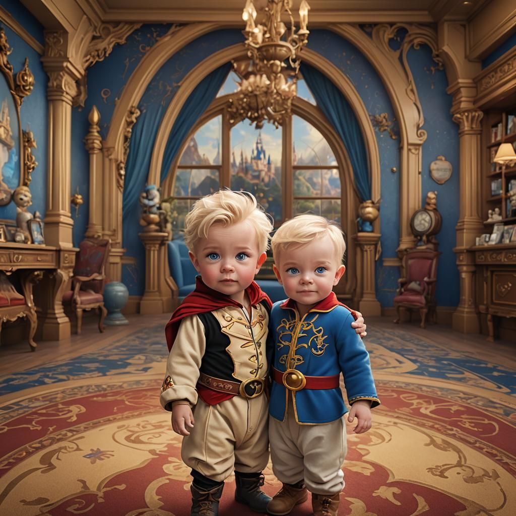 Disney Baby in Disneyland Hotel: Fantasy Concept Art