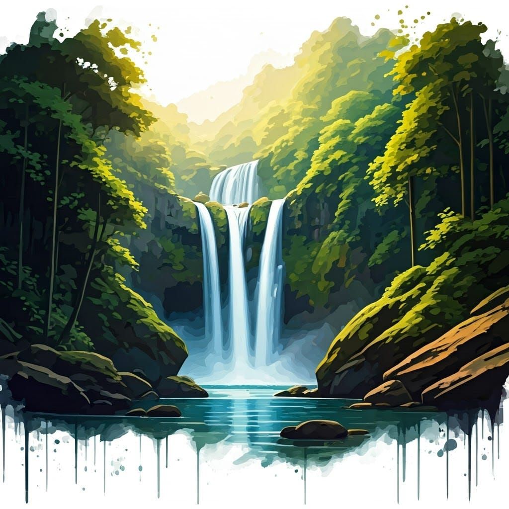 Dreamy Ban Joc Waterfalls in Vietnam