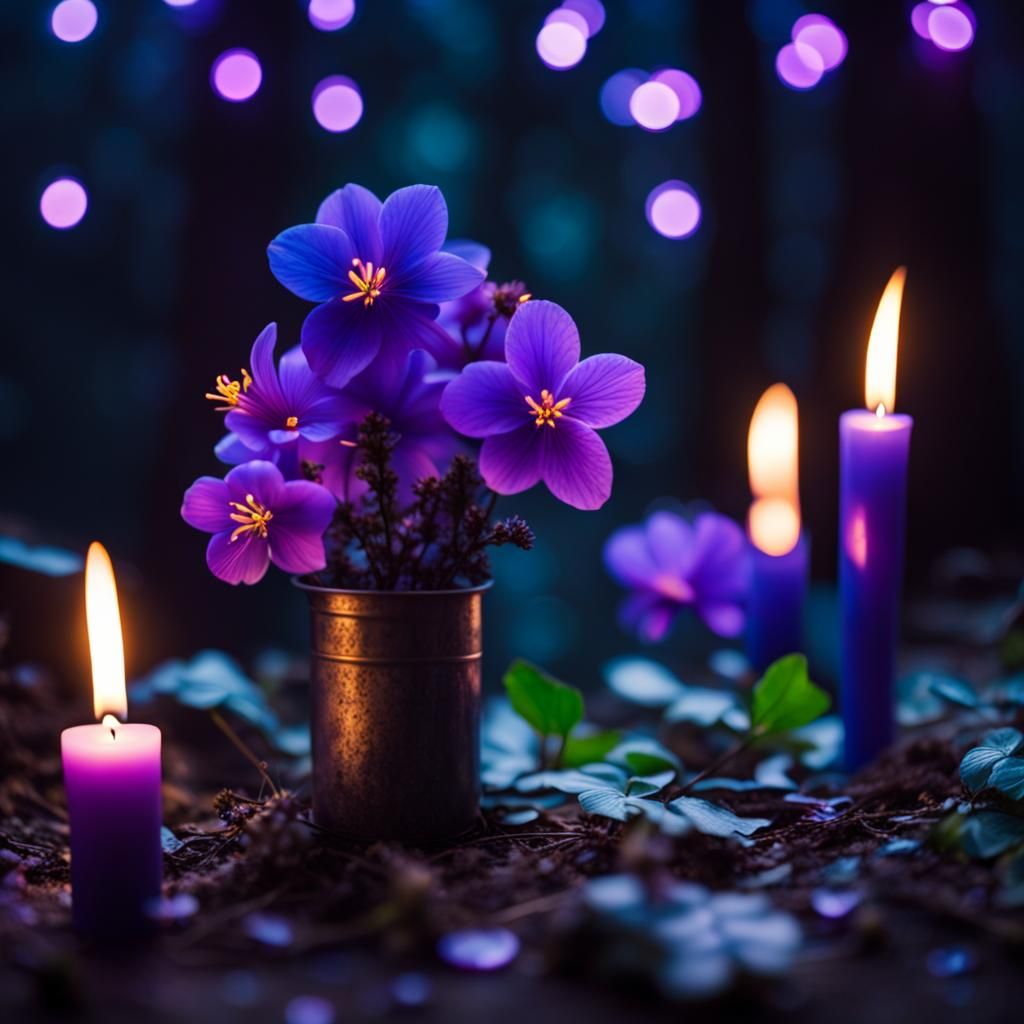 Moon  candles