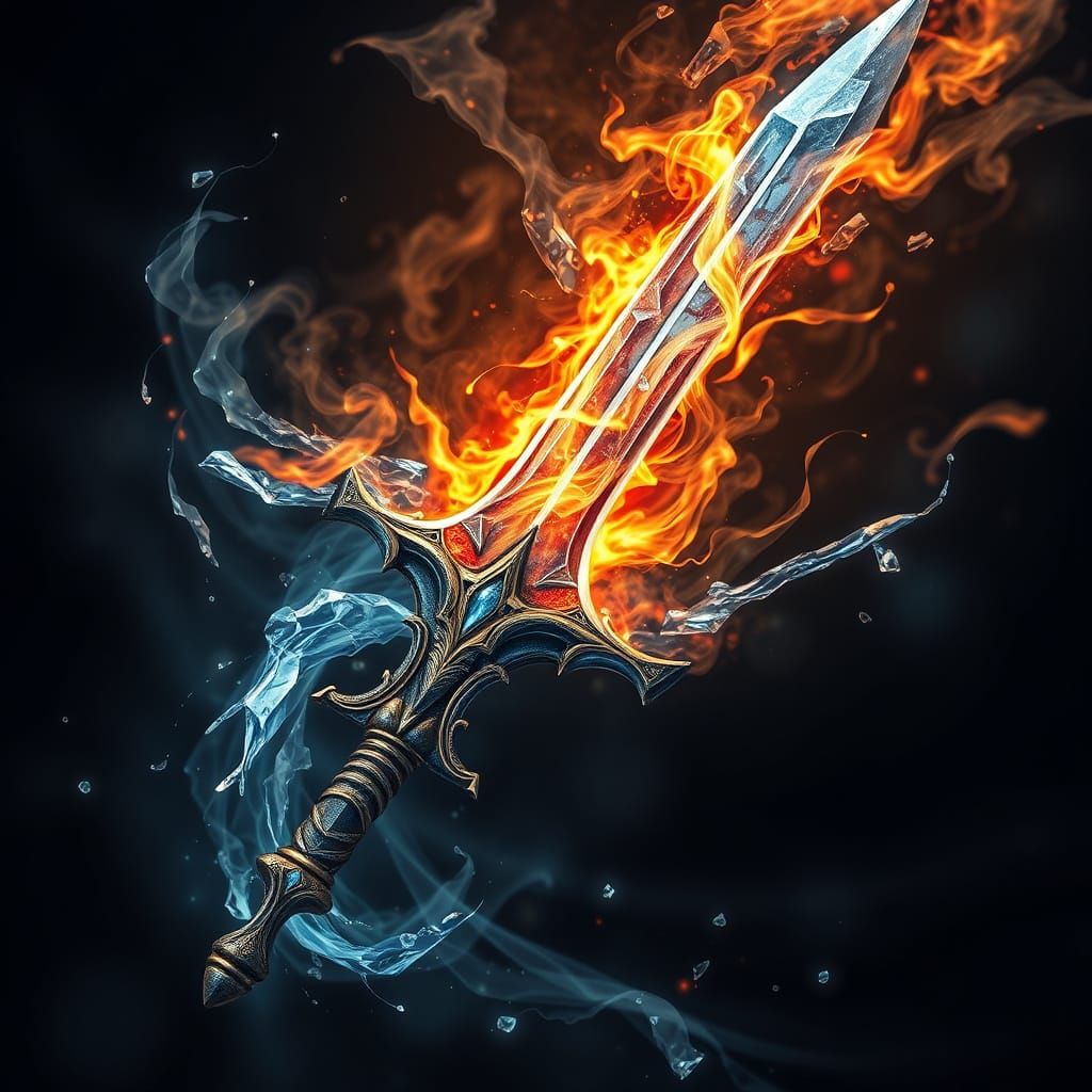 Majestic Elemental Sword of Legend