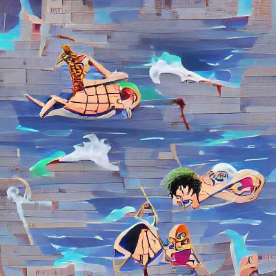 One Piece Anime Illustration