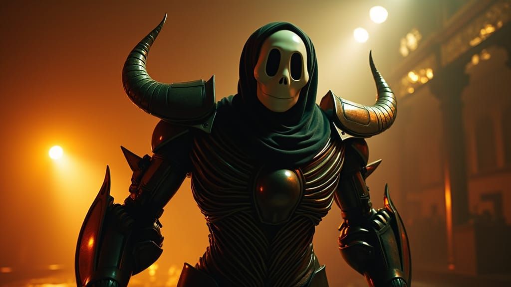 Ethereal Alien Entity in a Dreamlike Möbius Loop