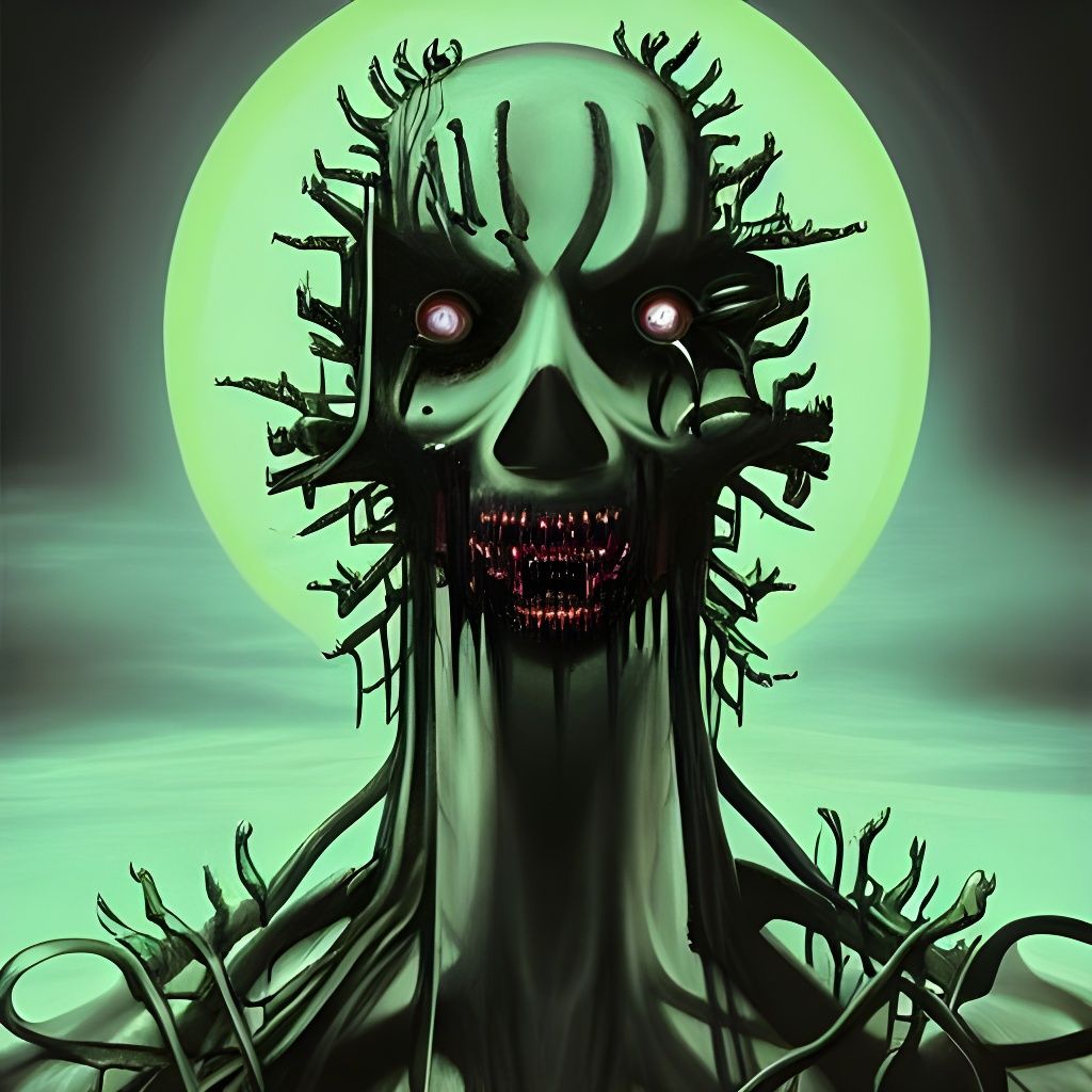 Disturbing Crosses: Existential Horror Artwork