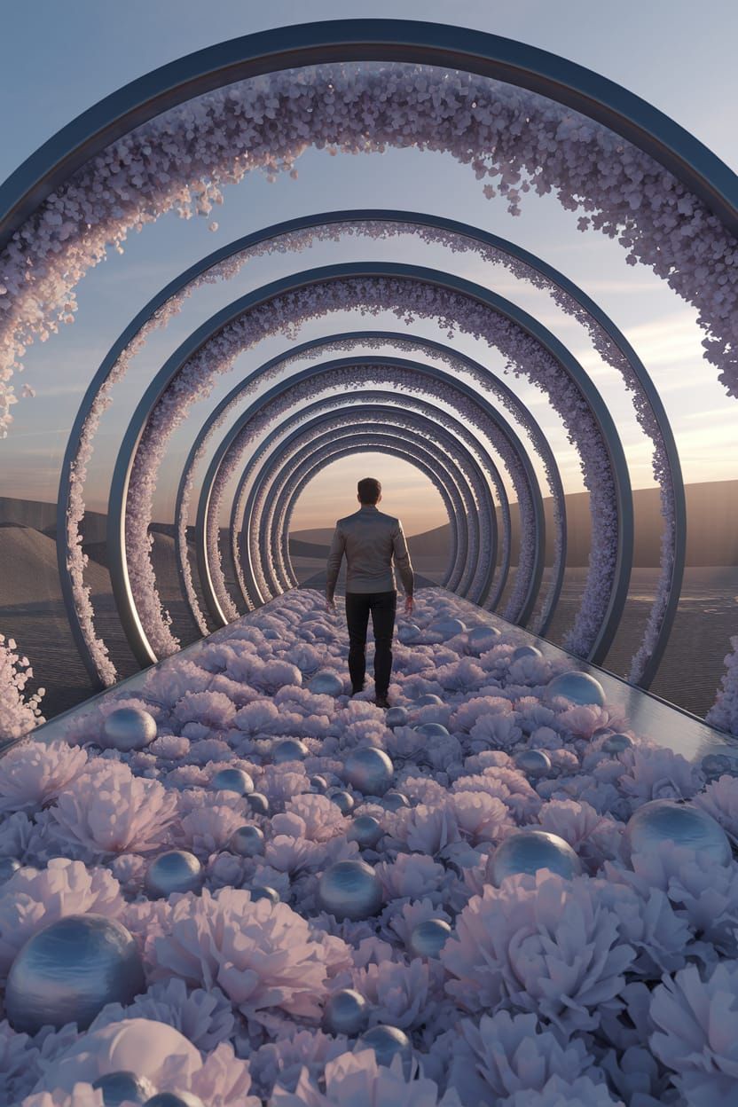 Through a Glass Doublewalled Toroidal Tunnel - We Followed W...