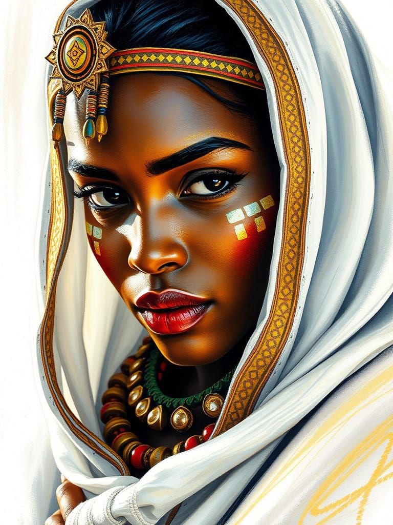 Ethiopian Woman Portrait