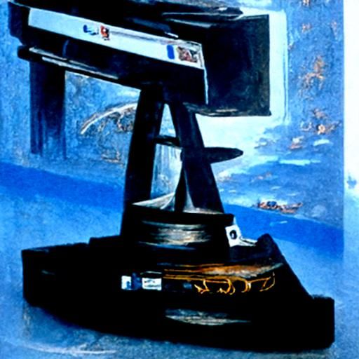 PlayStation as Oil Painting by James Gurney