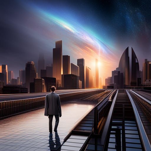 Mysterious Heatwave in Elegant Liminal Space