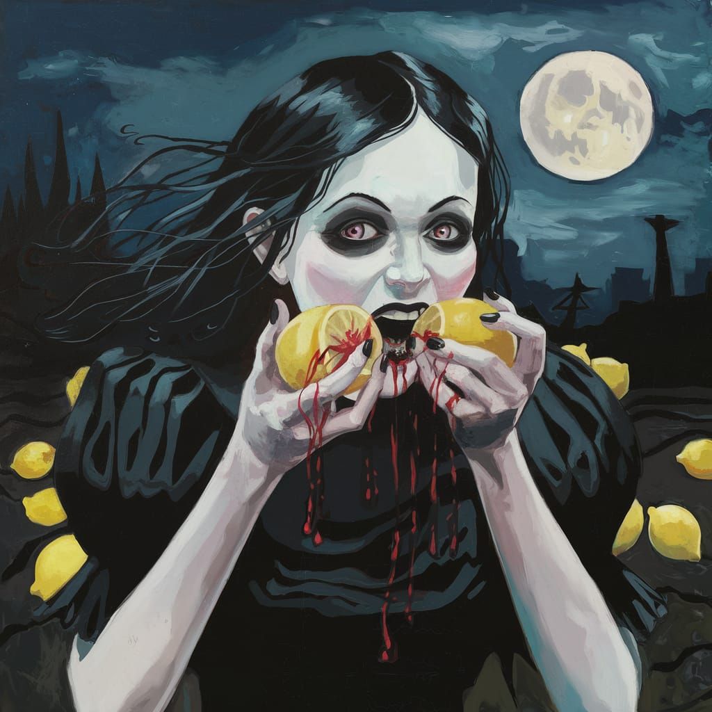 Emo Lemonade brand ,goth black lemondade bottle  , goth girl...