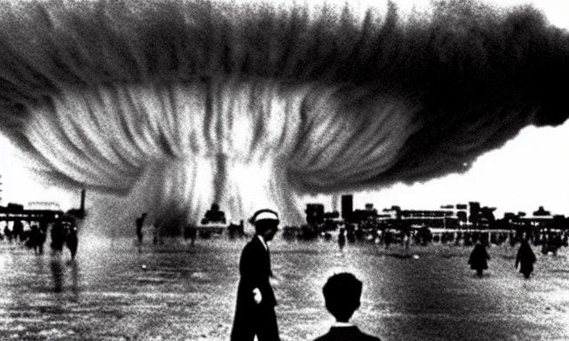Hiroshima: Moments Before the Atomic Blast