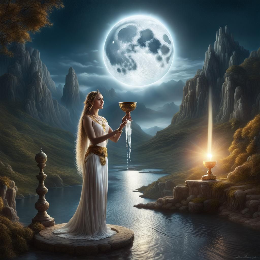Full moon goddess