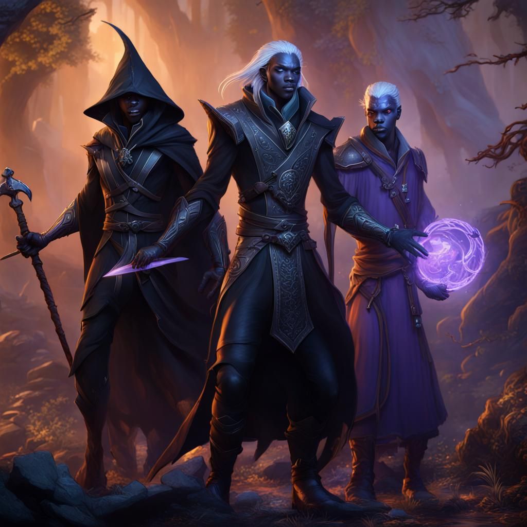 Drow vs Wizard: Life, Death, and Dreams