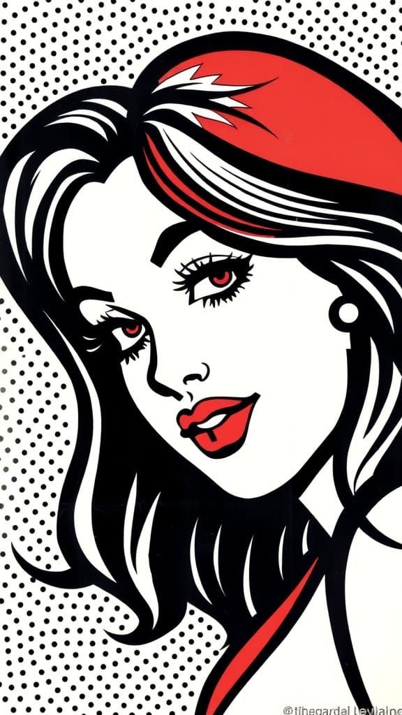 Comic Book Inspired Pop Art Masterpiece