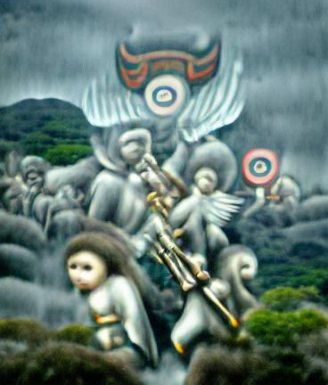 Mahoraga Leads Angel Army to War