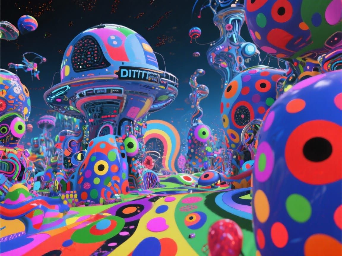 3D sci-fi ubiquitous over-stimulated inspiration dittman kan...