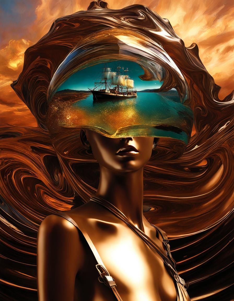 Surreal Muslinpunk Illusion Melts Into Radiation