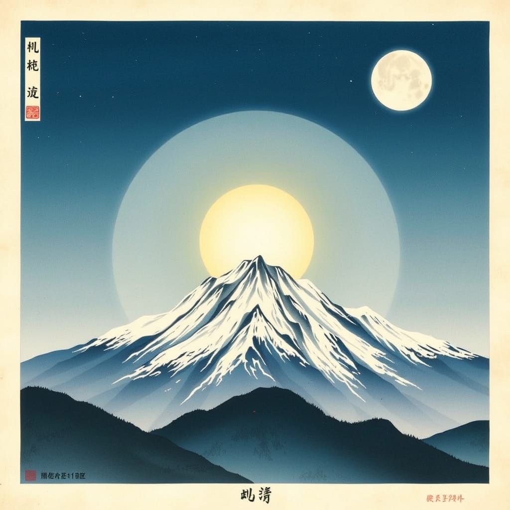 Korean Irworobongdo: Sun, Moon, and Mount Kunlun