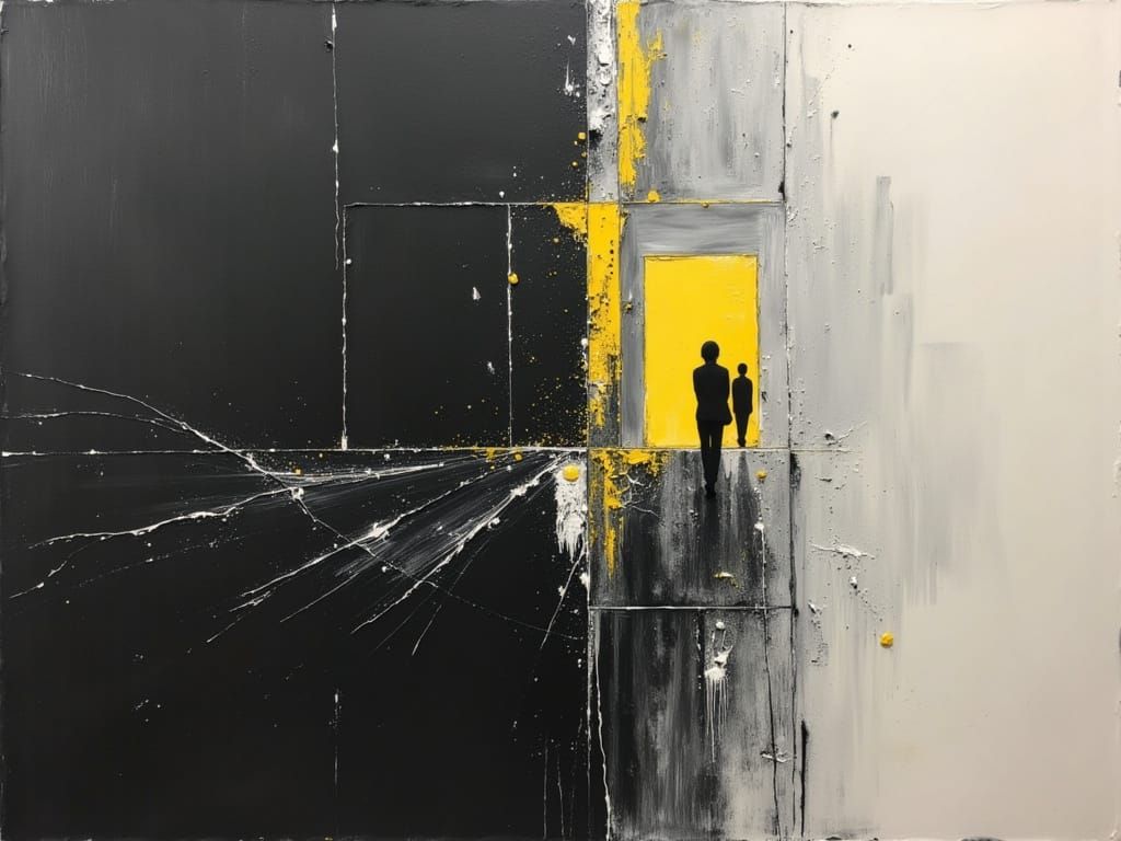 Abstract Minimalism: Anxiety as Dark, Moody Strangling Force