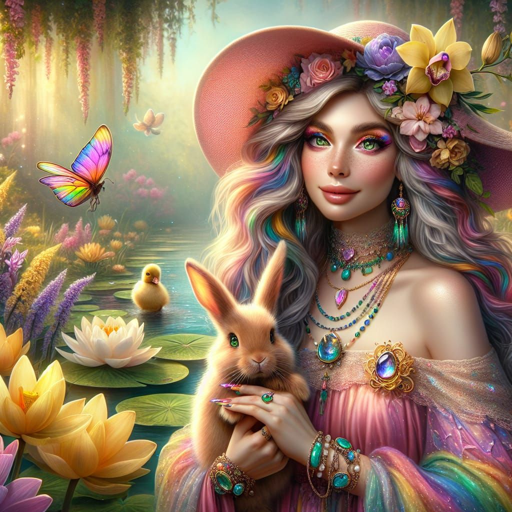 Easterella & little Choco