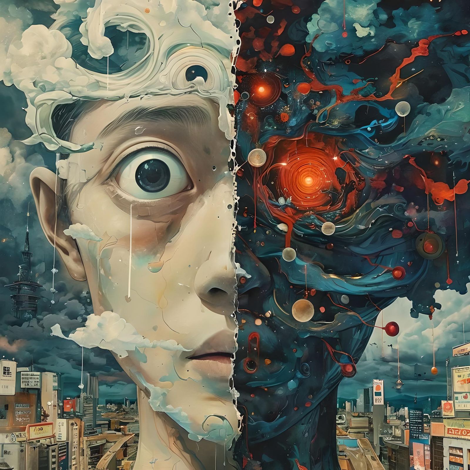 anxiety cuts me in half as guilt consumes me whole