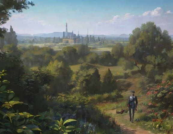 Mecha in Impressionist Haze