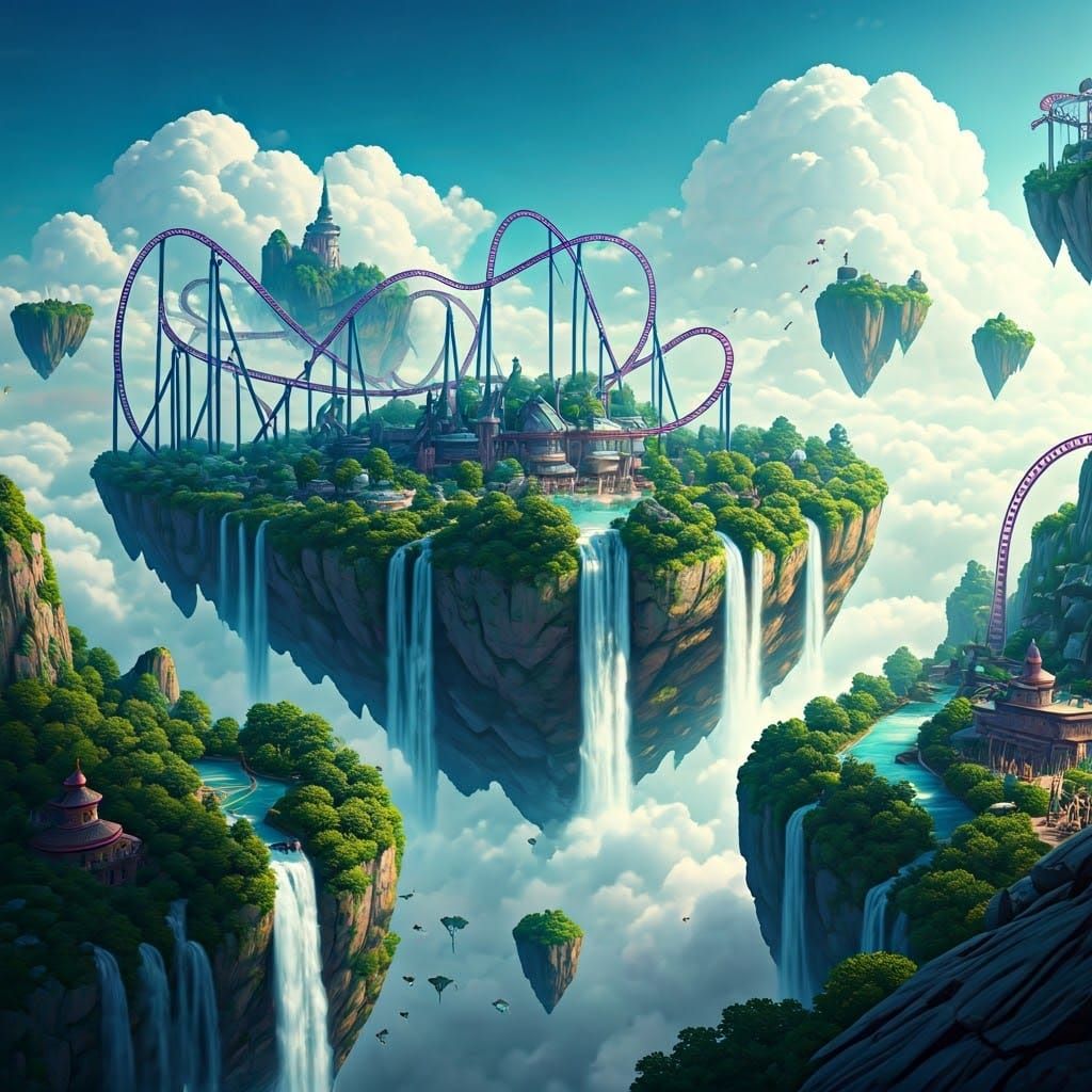 Floating Island Theme Park 4