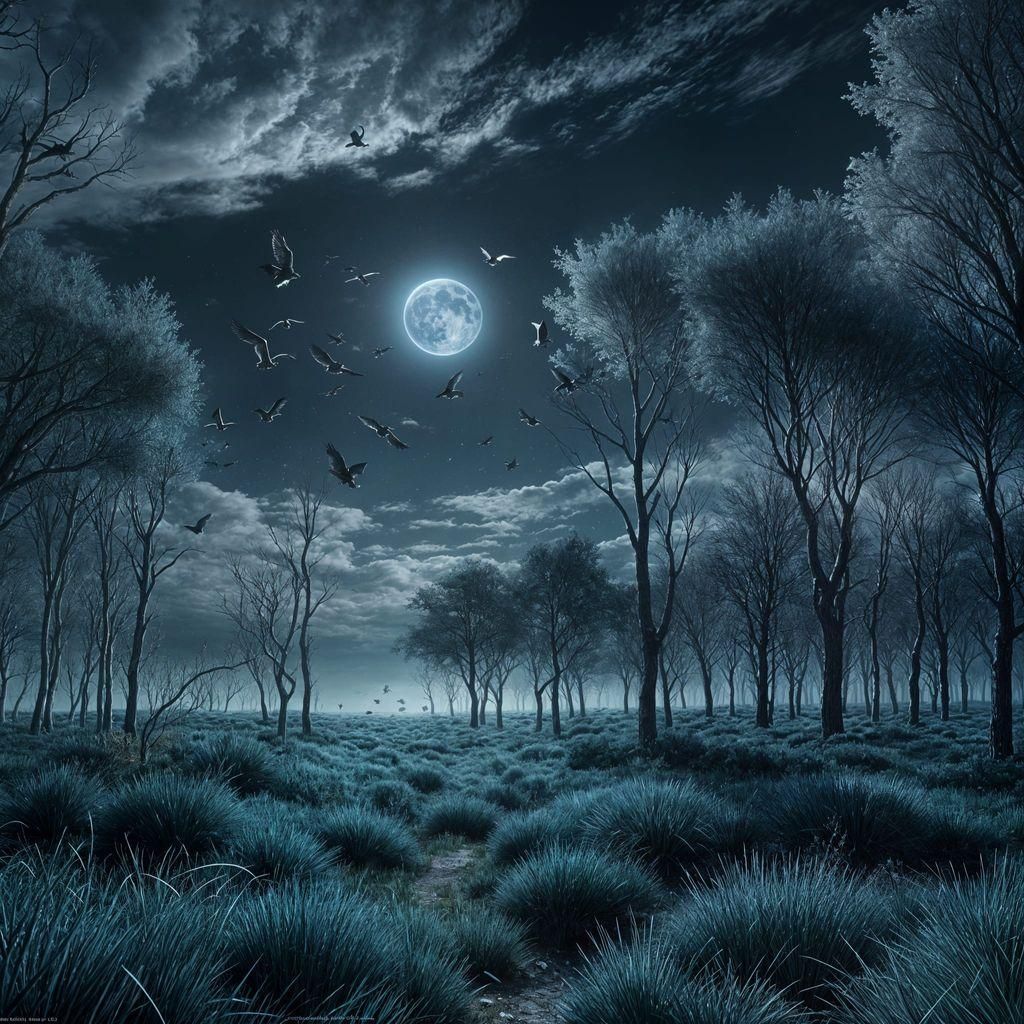 Daily Challenge #663: Monochromatic Art - Blue monochromatic...