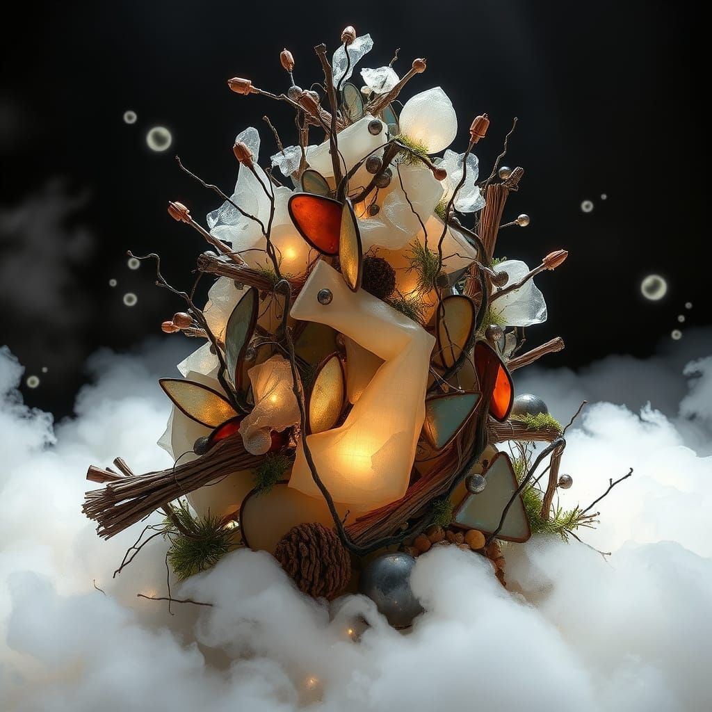 Abstract Sculpture Evoke Emotions in Whimsical, Dreamy Lands...