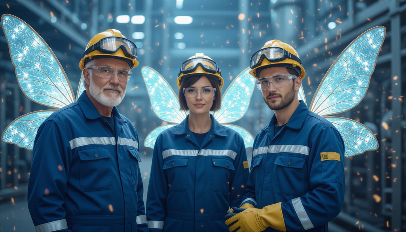 We're not angels... and maybe not even fairies