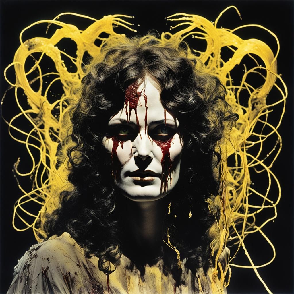 Demonic Cenobite in Hellraiser Style