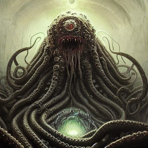 Hyperrealistic Azathoth: Lovecraftian Horror in Space