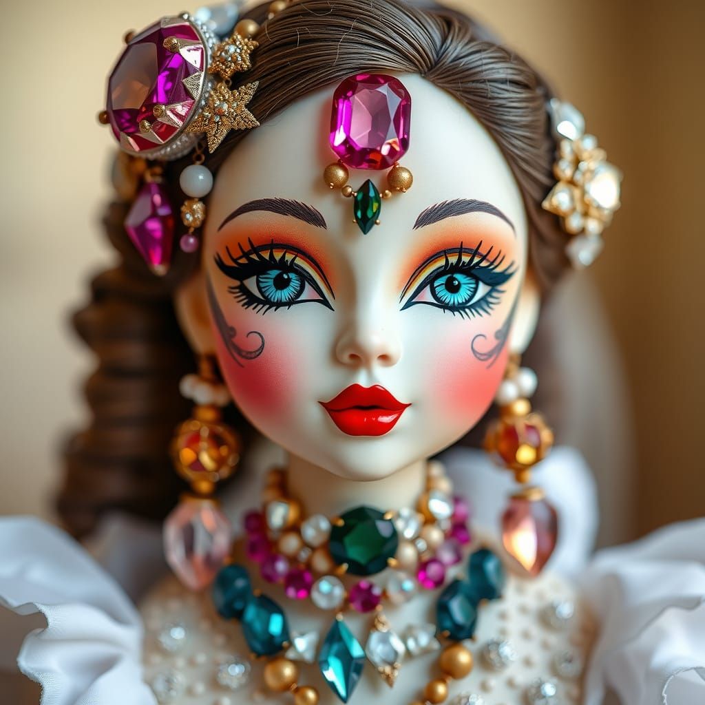 Glamorous Jewel Doll in Perfect Harmony
