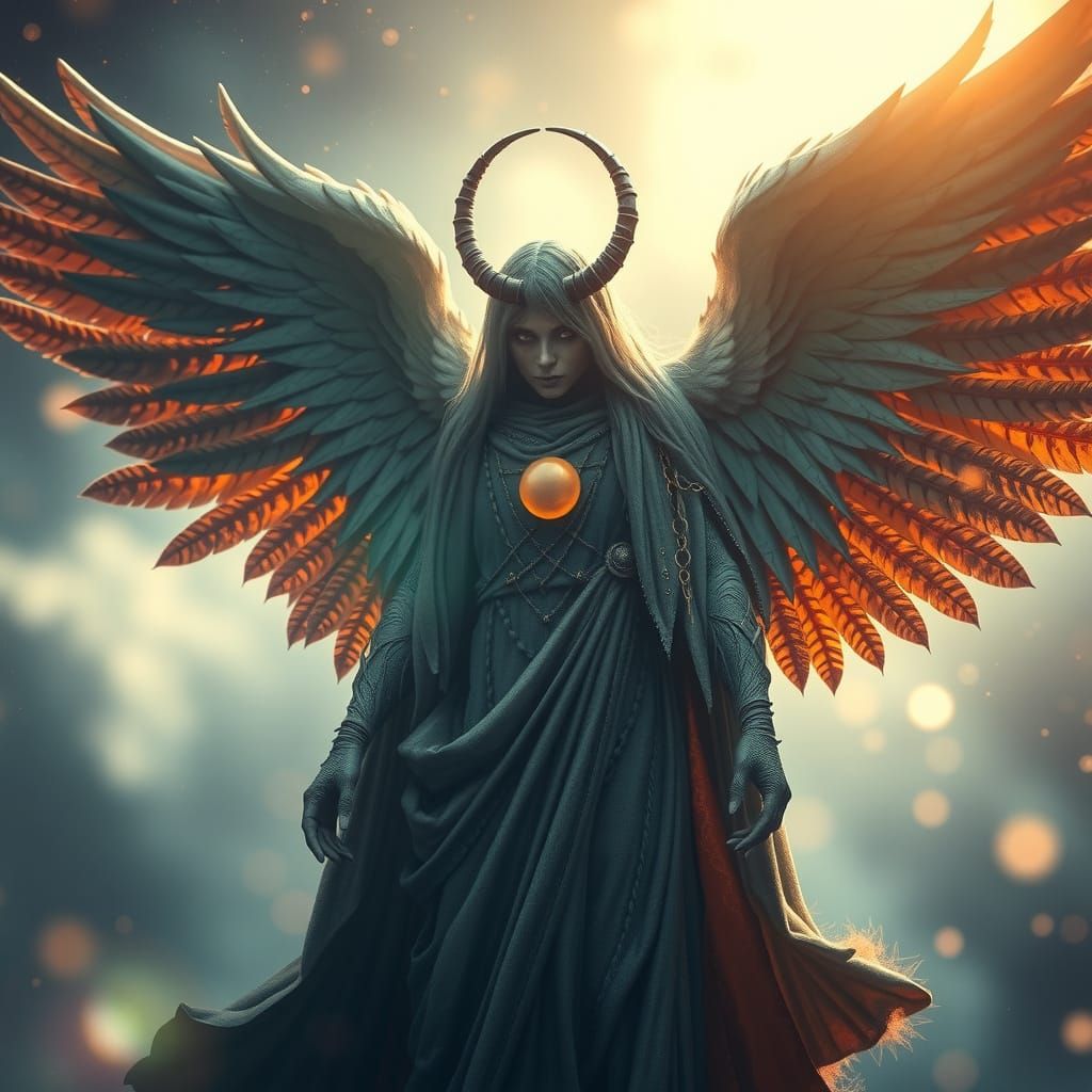 Biblically Accurate Angel Emerges From Cosmic Horror