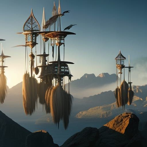 Dreamcatchers: Epic Cinematic Digital Matte Painting