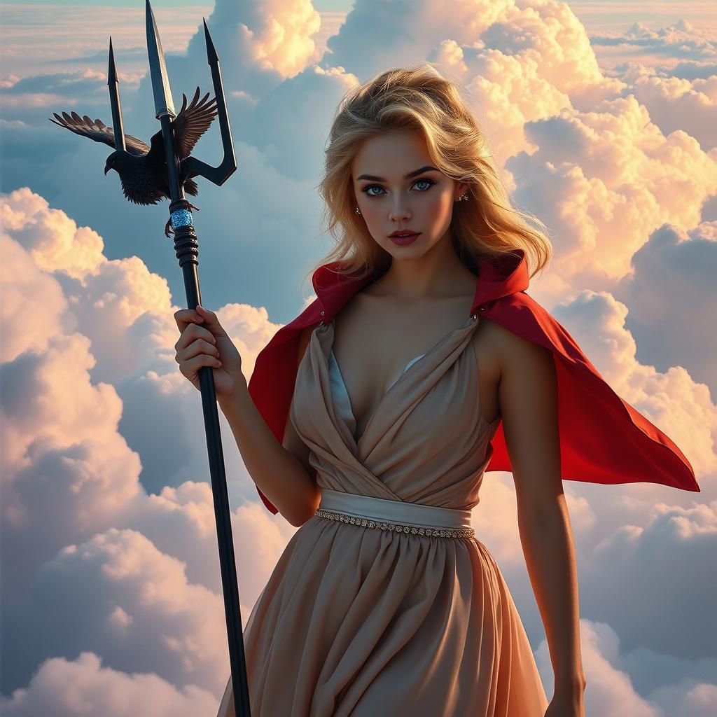 Jeune diablesse séductrice