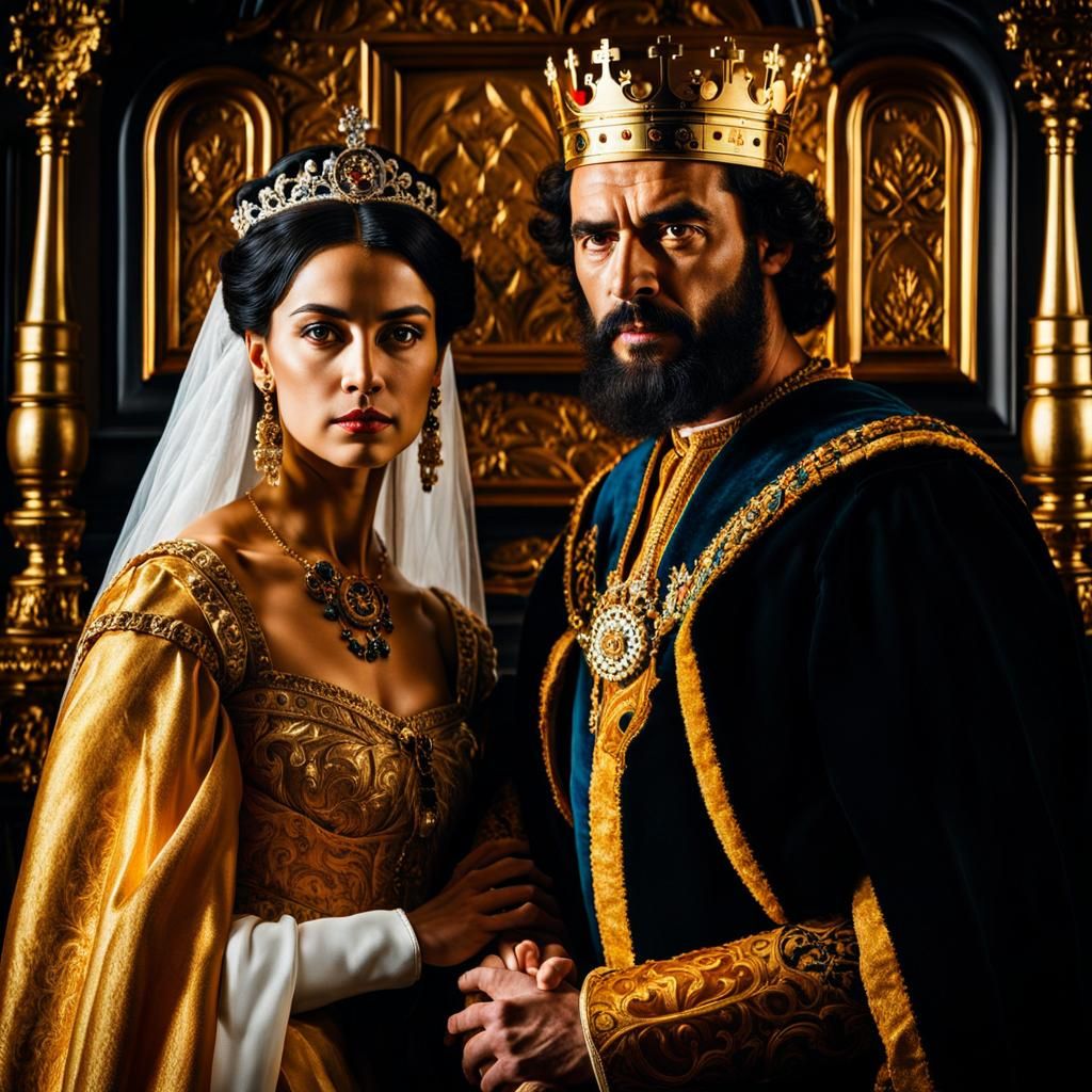 Tartarian King and Queen in Renaissance Style