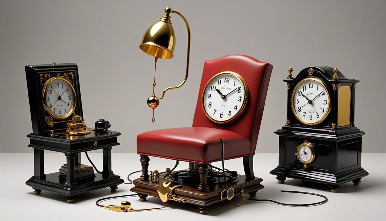 Surreal Everyday Objects Melt in a Dreamlike Landscape