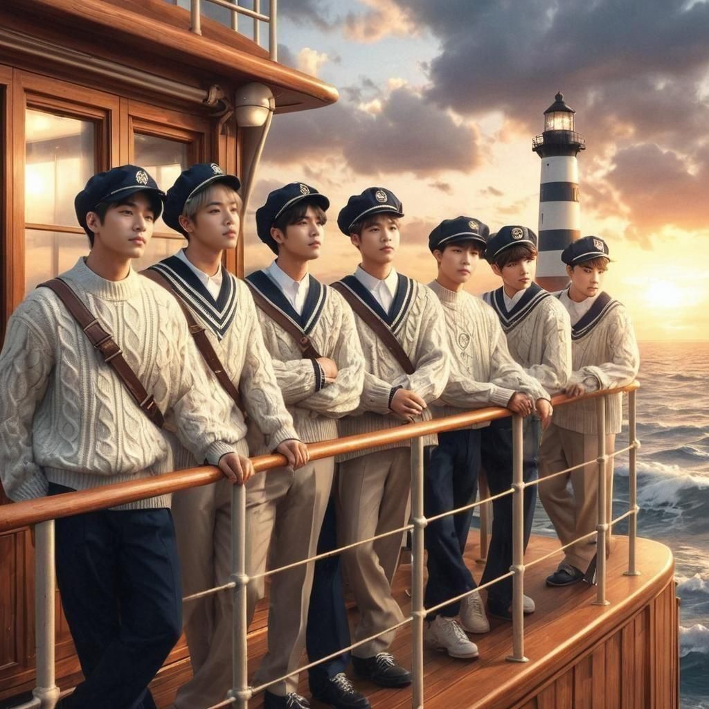 BTS on Board AI Image