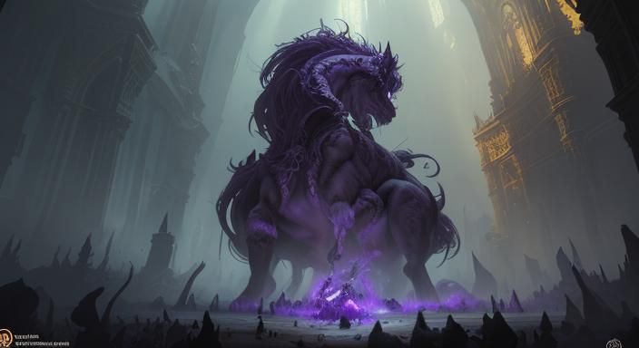 Pandora's Box Unleashes Chaos in Dark Fantasy Art