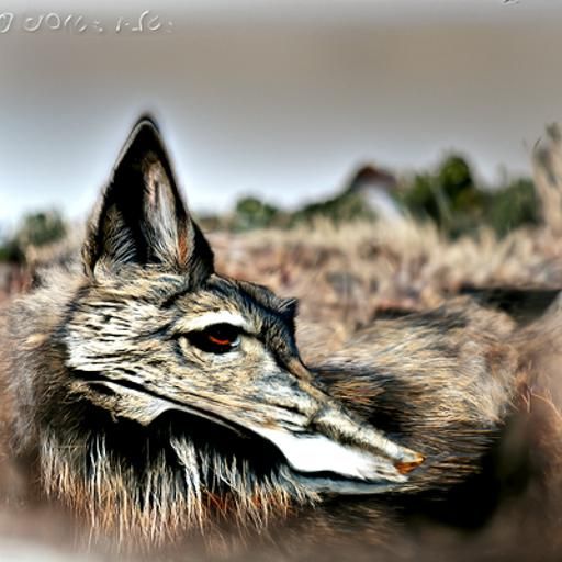 Coyote Image Generated by AI