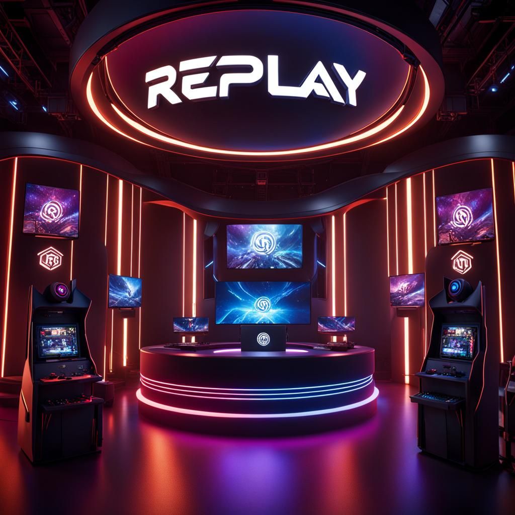 Esports and VR Facility in Detailed Matte Painting