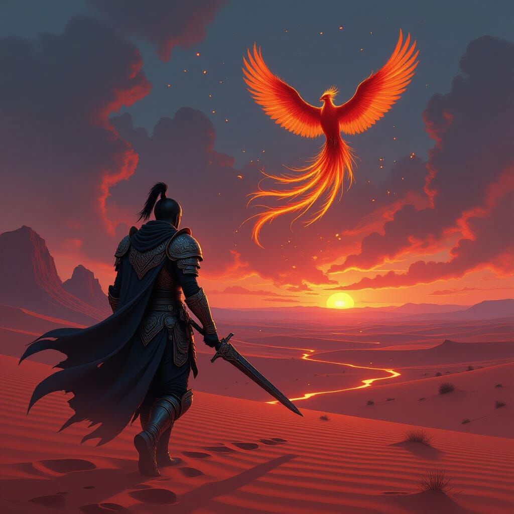 Obsidian Warrior's Trek: Phoenix Spirit Rising