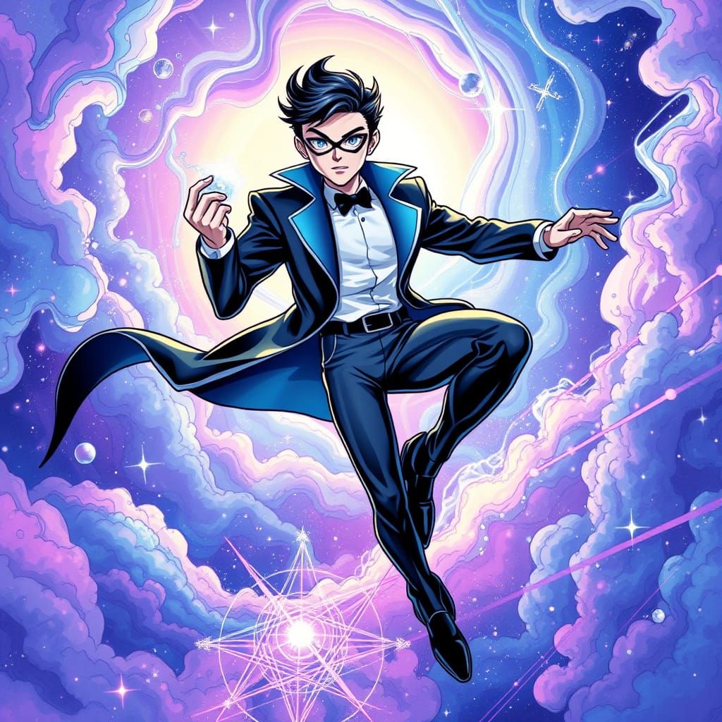 Danny Phantom in Vibrant Astral Realm