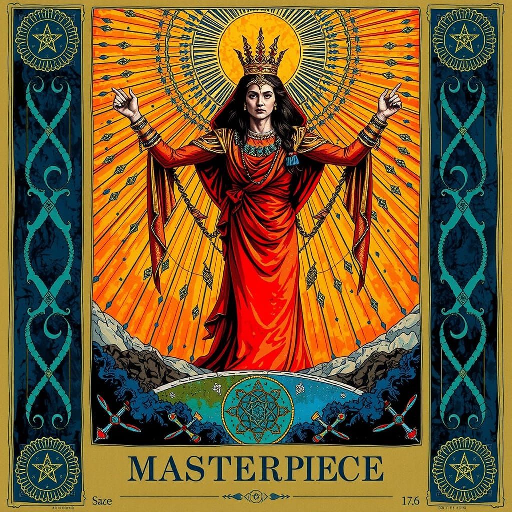 Genius Craftsmanship: A Masterpiece of Artistic Beauty