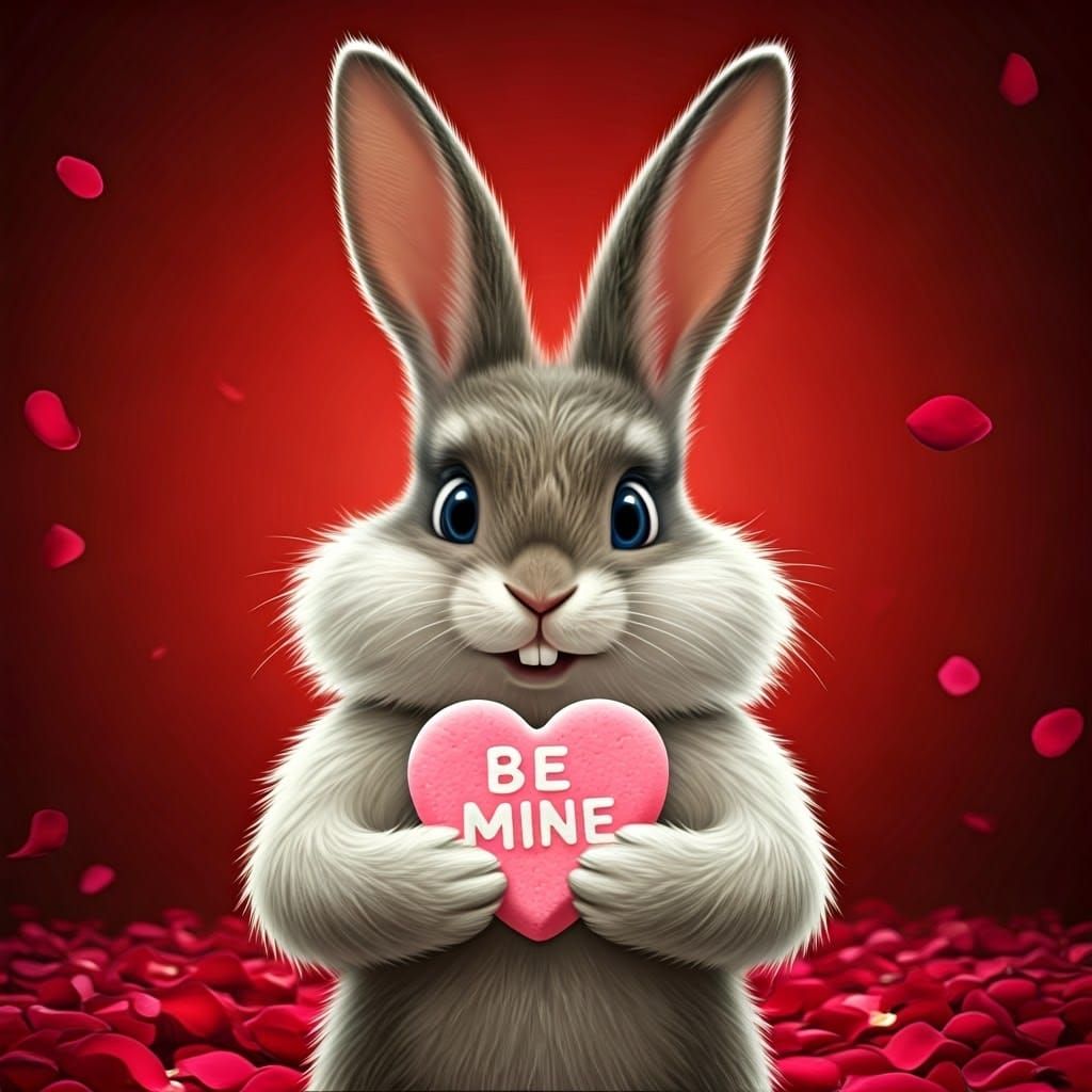 Rabbit Celebrates Valentine's Day with Sweet Gesture