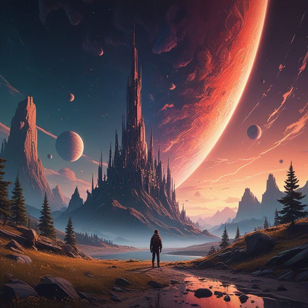 Cosmic Quill Unfolds the Tapestry of Existence