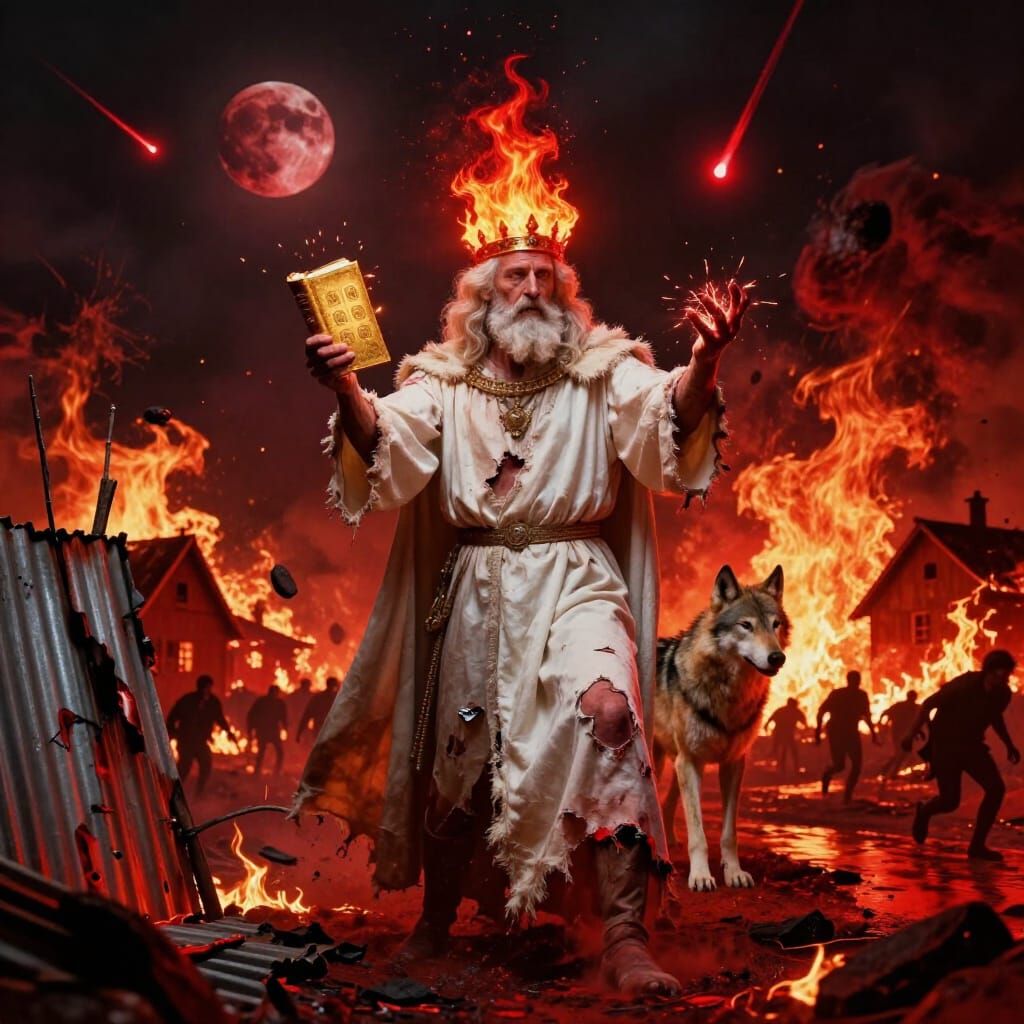 Divine King Amidst Devastation, Breaking the Sixth Seal