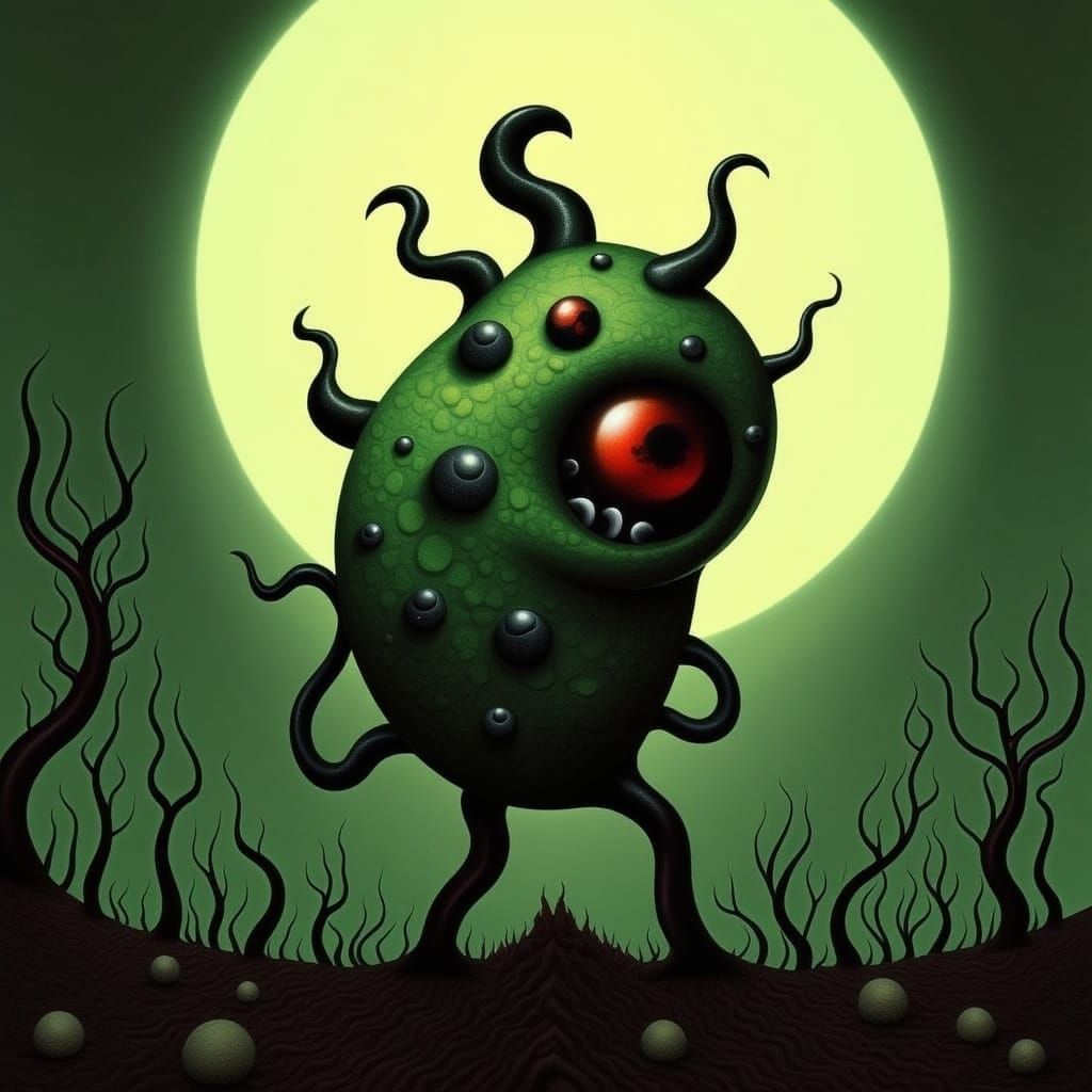 Swamp Monster Emerges from Murky Waters