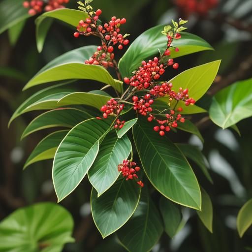 Syzygium Samarangense Branch: A Study in Botanical Beauty